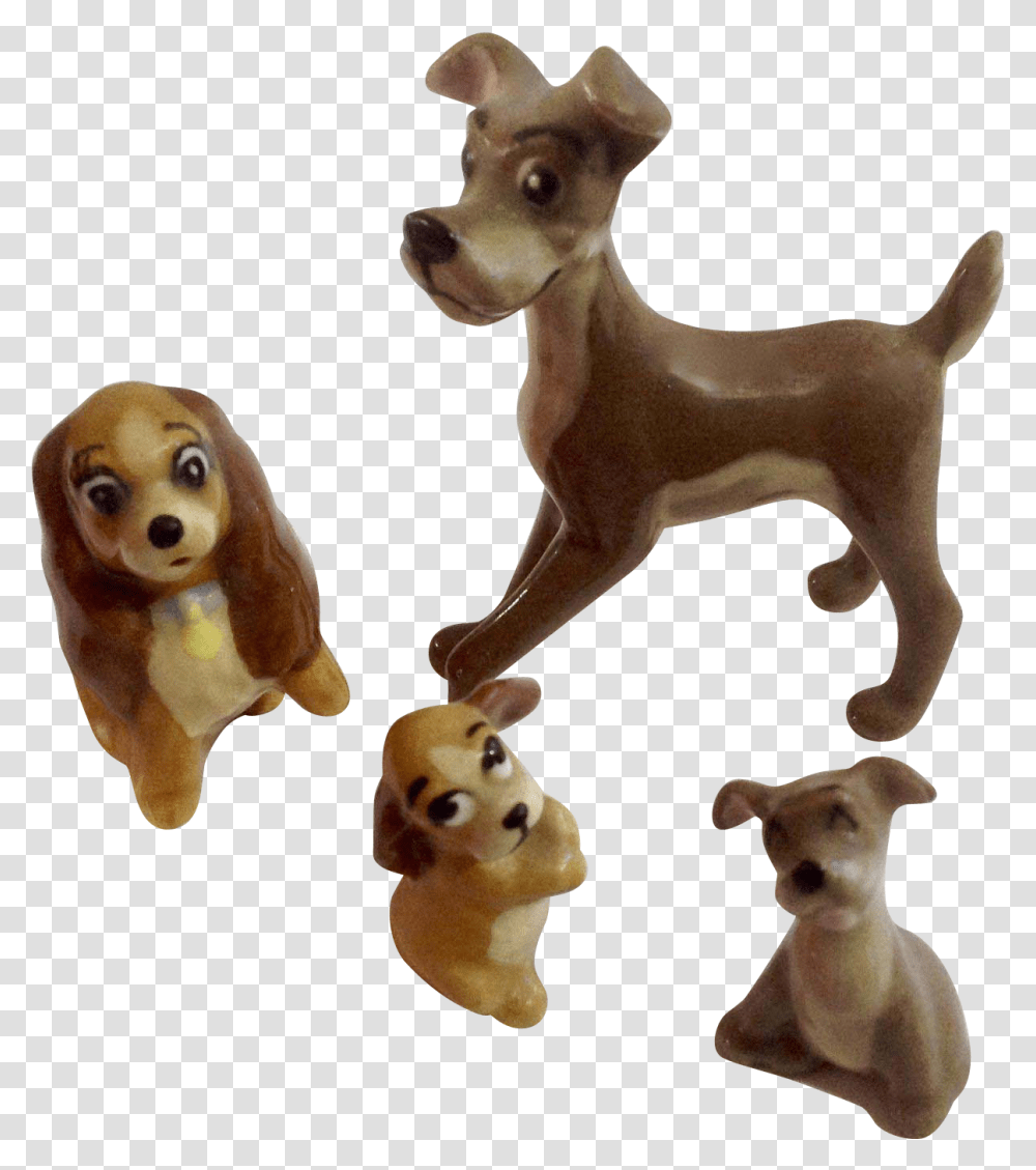Lady And The Tramp, Figurine, Mammal, Animal, Bronze Transparent Png
