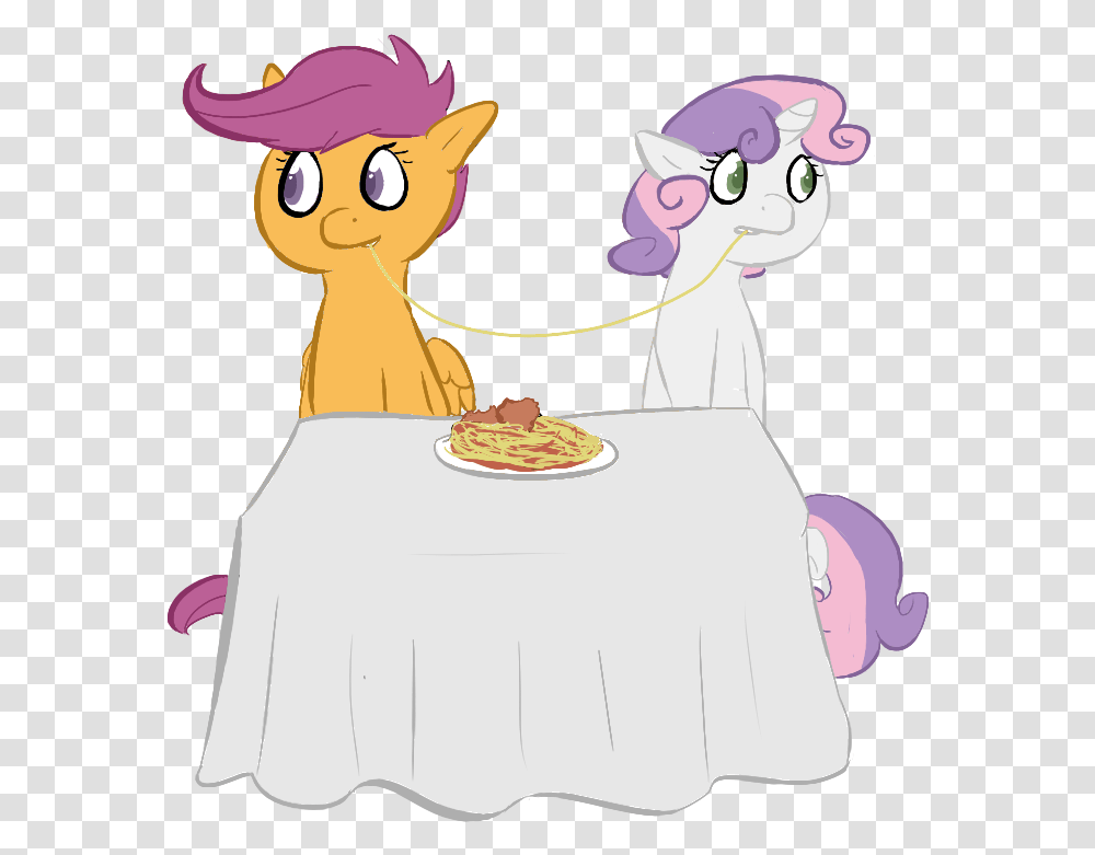 Lady And The Tramp, Meal, Food, Eating Transparent Png