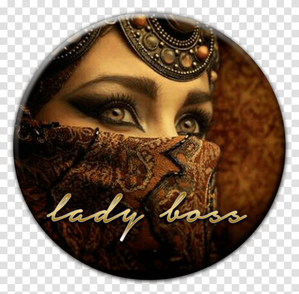 Lady Boss Niqab Eyes, Head, Face, Person Transparent Png
