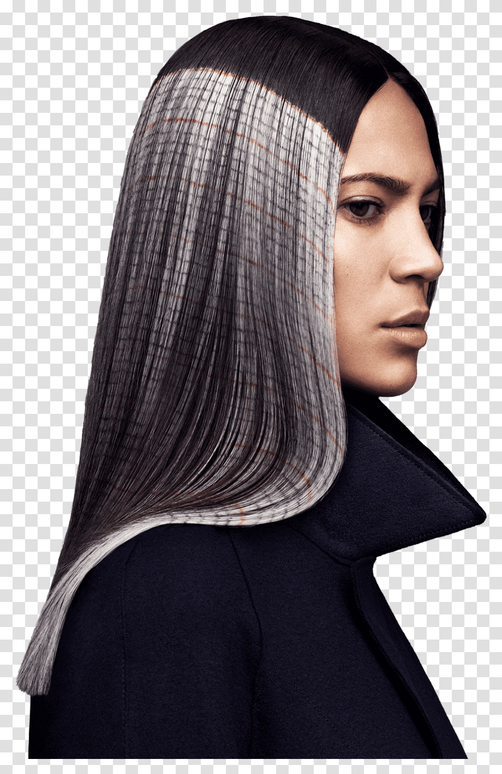 Lady Chop Haircut Trevor Sorbie, Apparel, Veil, Person Transparent Png