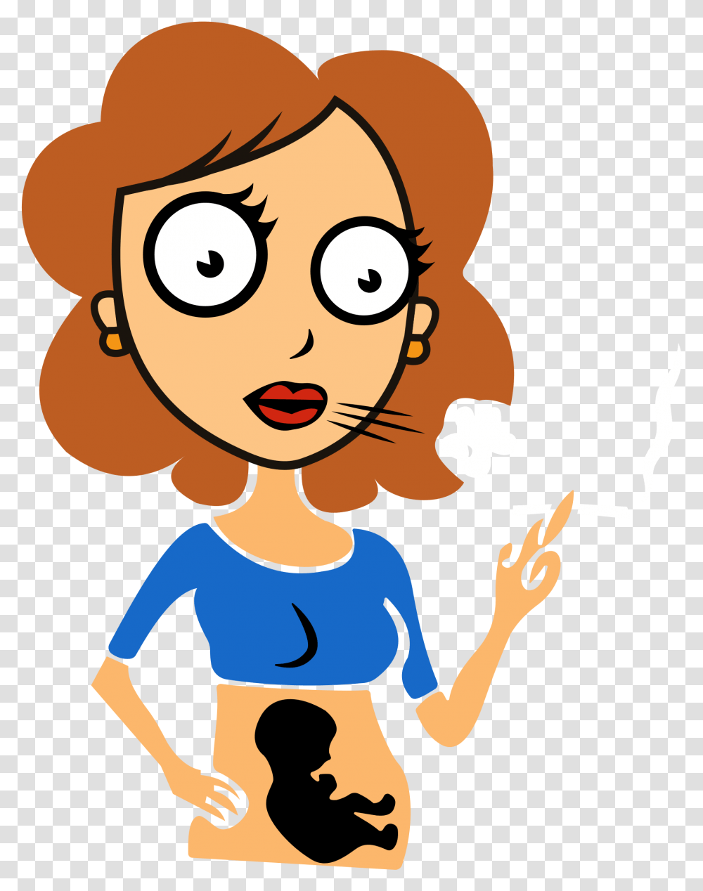 Lady Clipart Cartoon Fertility Problems Caused By Smoking, Face, Outdoors, Female, Nature Transparent Png