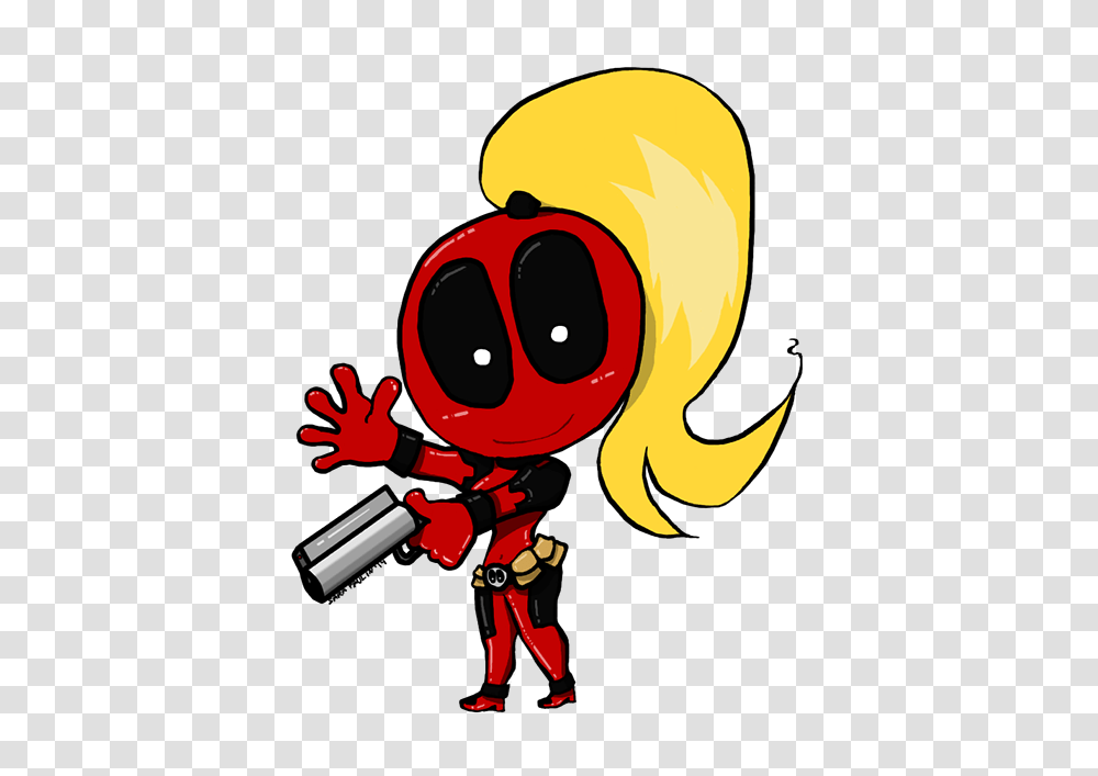 Lady Deadpool Clipart, Flame, Fire, Cupid, Weapon Transparent Png