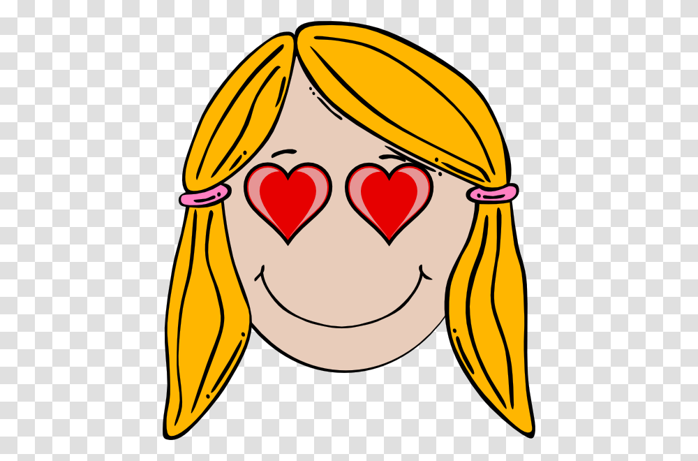 Lady Face Love Clip Art, Label, Banana, Food Transparent Png