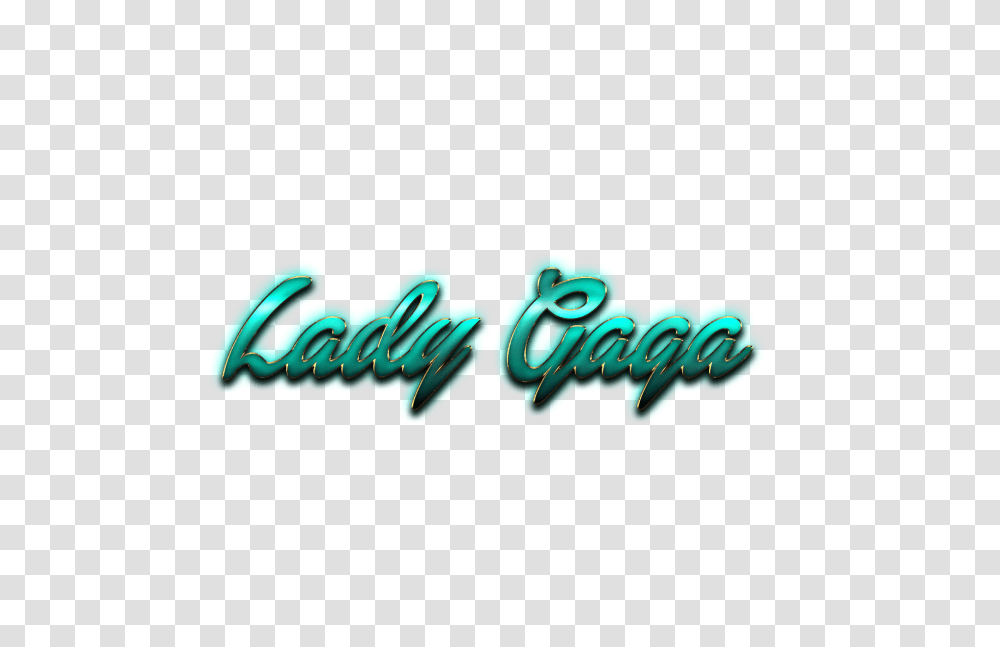 Lady Gaga Beautiful Letter Name, Word, Food Transparent Png
