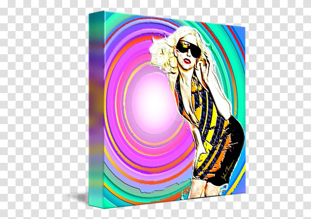 Lady Gaga By John Thompson Graphic Design, Graphics, Art, Modern Art, Poster Transparent Png