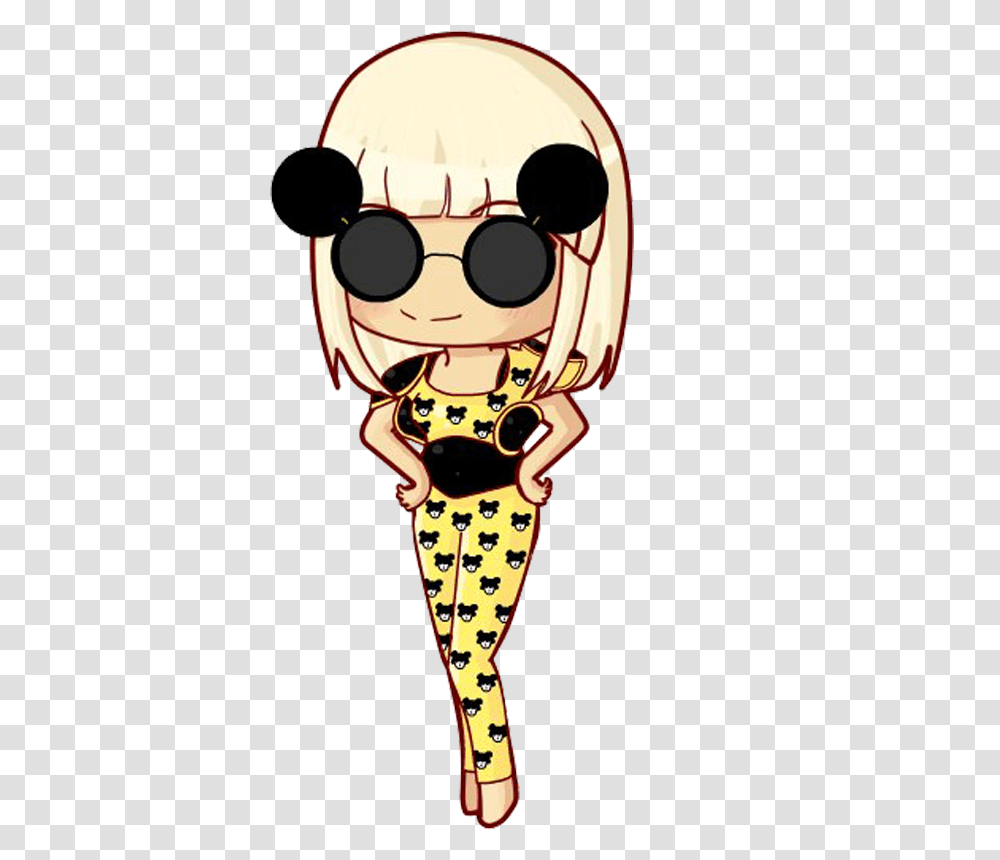 Lady Gaga Clipart Group, Label, Doodle, Drawing Transparent Png