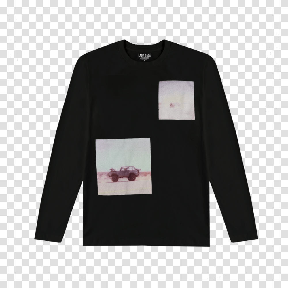 Lady Gaga Polaroid Long Sleeve, Apparel, Shirt, T-Shirt Transparent Png