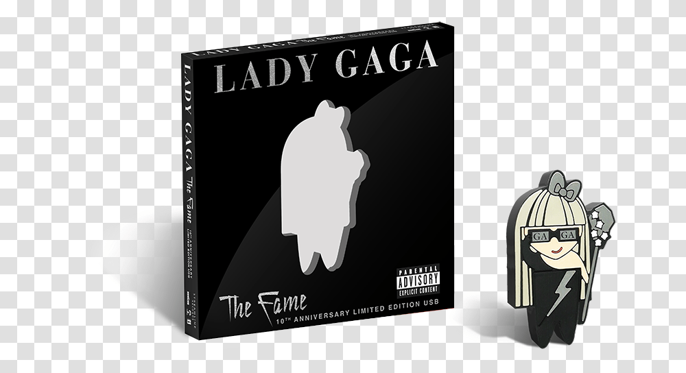 Lady Gaga The Fame Usb, Advertisement, Hand, Poster Transparent Png