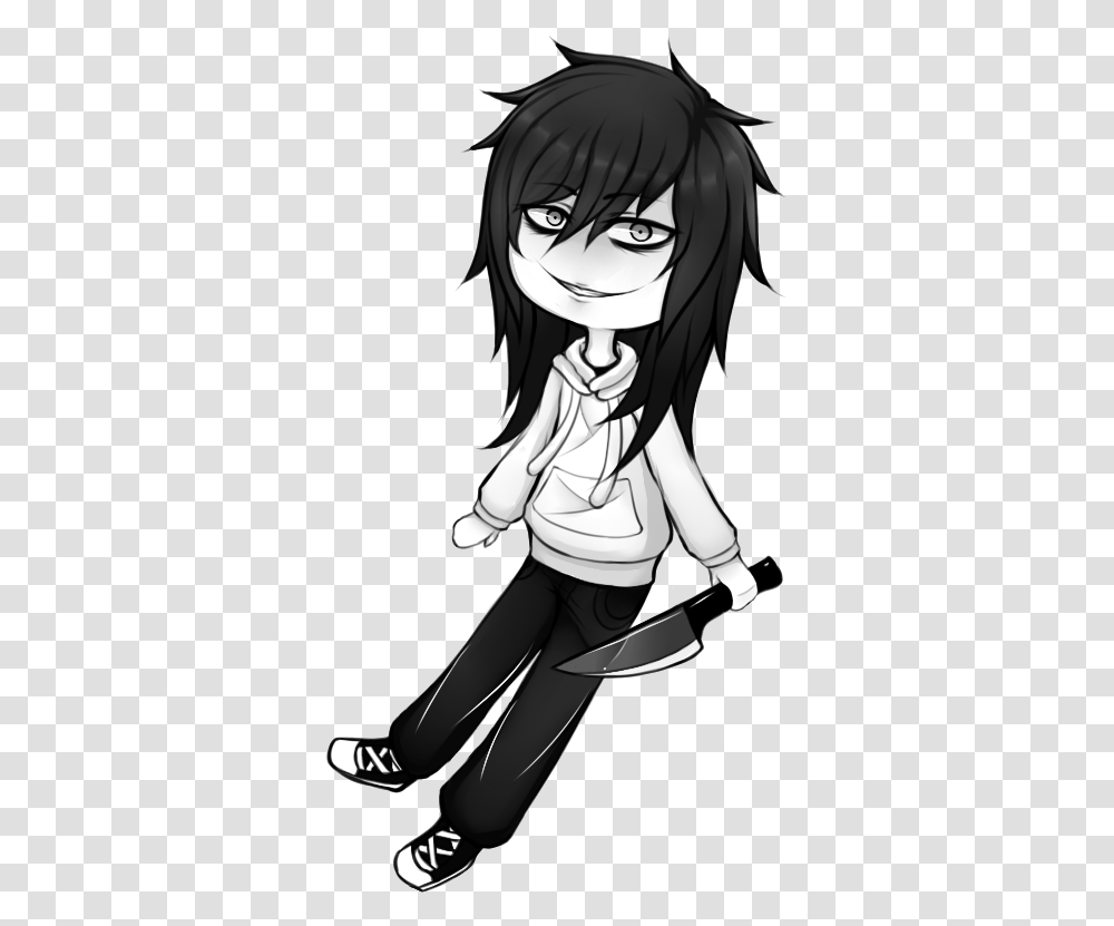 Lady Jeff The Killer, Manga, Comics, Book, Person Transparent Png