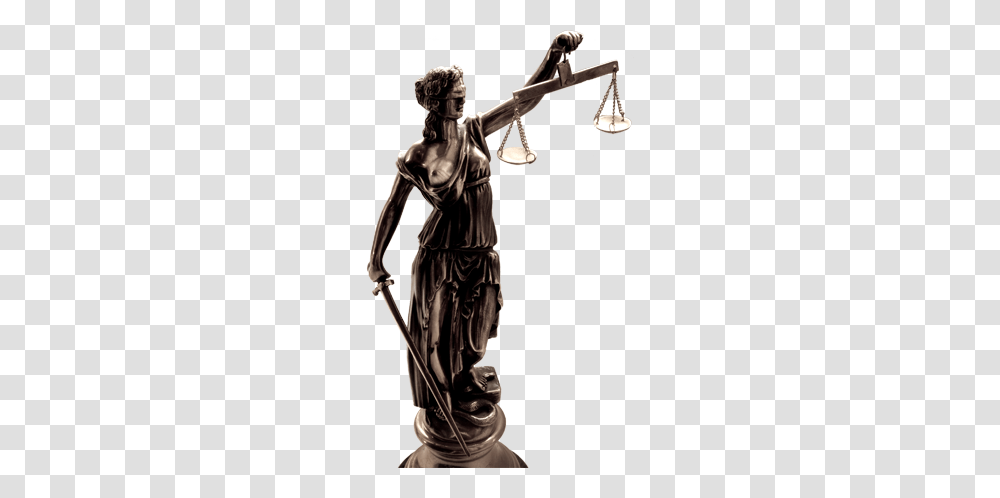 Lady Justice Accident Injury Attorney Lalezary Law Firm, Statue, Sculpture, Bronze Transparent Png