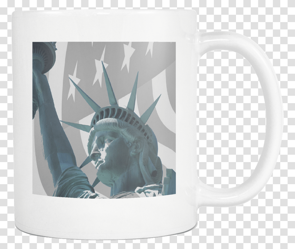 Lady Liberty Download Mug, Coffee Cup, Jug, Stein, Glass Transparent Png