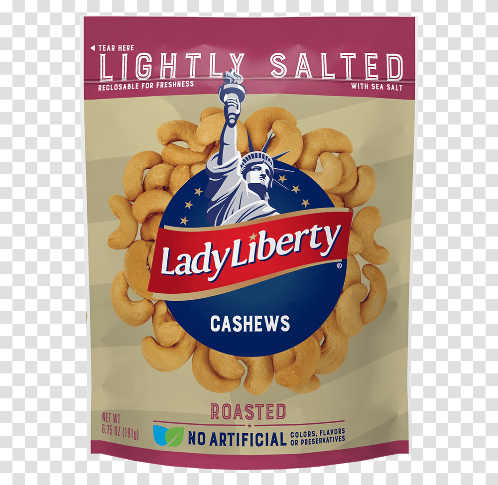 Lady Liberty Nuts And Mixed Salted, Advertisement, Poster, Flyer, Paper Transparent Png