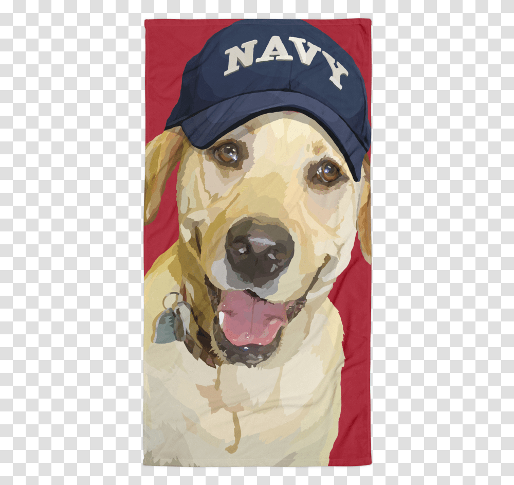 Lady Liberty The Yellow Lab With Army Hat Labrador Army, Canine, Mammal, Animal, Pet Transparent Png