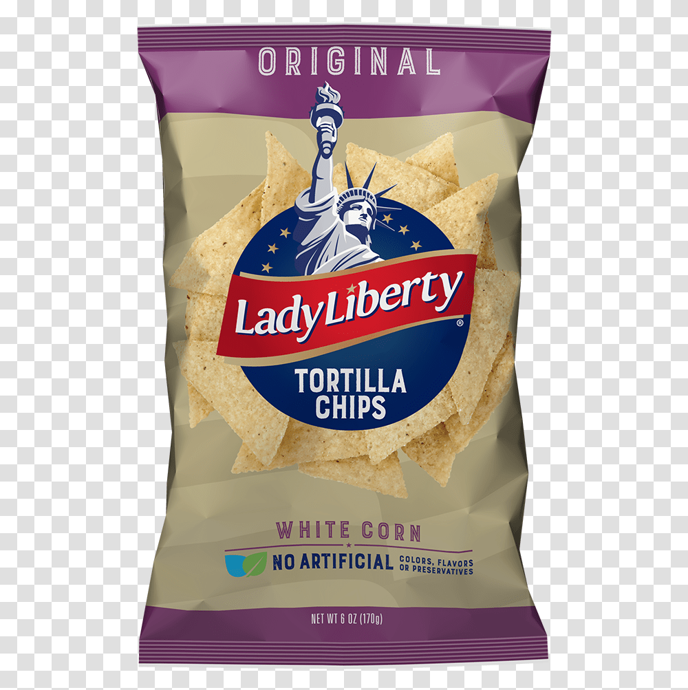 Lady Liberty Tortilla Chips, Food, Bread, Nachos, Poster Transparent Png