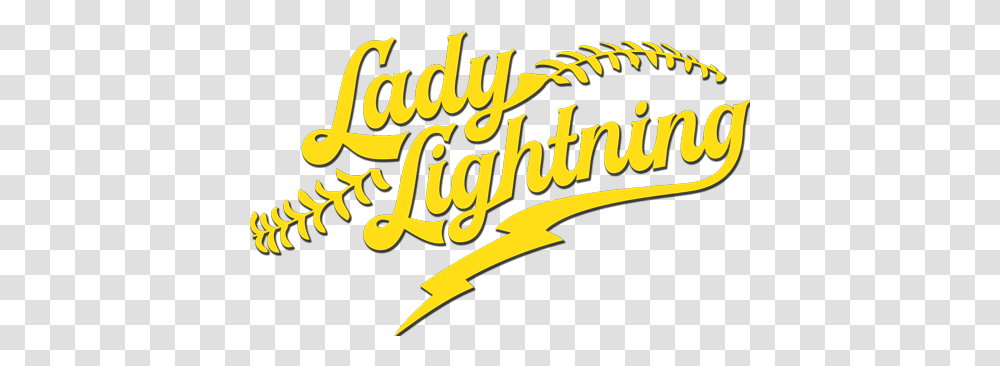 Lady Lighting Softball Yaservtngcforg Lady Lightning Softball Nj, Text, Logo, Symbol, Word Transparent Png