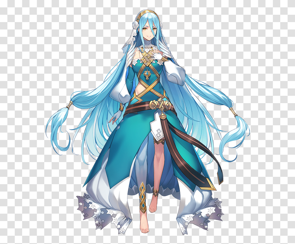 Lady Of The Lake Is Next Fire Emblem Heroes Azure, Manga, Comics, Book, Clothing Transparent Png