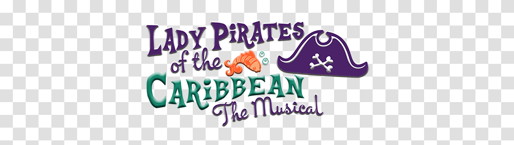 Lady Pirates Of The Caribbean The Musical, Purple, Flyer, Animal Transparent Png