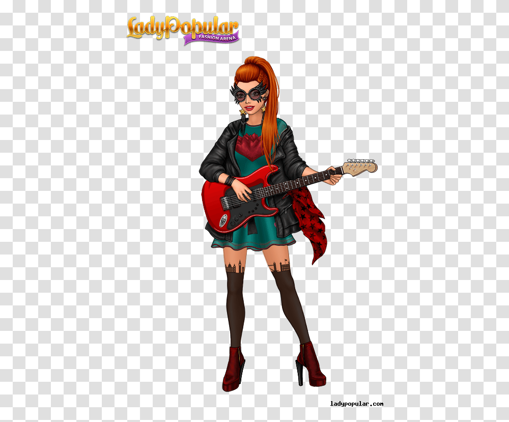 Lady Popular Fashion Arena Apk, Guitar, Leisure Activities, Musical Instrument, Person Transparent Png