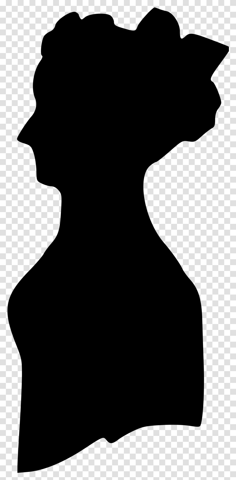 Lady Profile Silhouette Free Photo Silhouette Old Fashioned Woman, Gray, World Of Warcraft Transparent Png