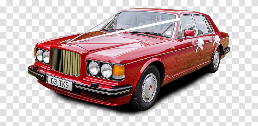 Lady R Wedding And Chauffeur Hire Bentley Turbo R Red, Car, Vehicle, Transportation, Sports Car Transparent Png
