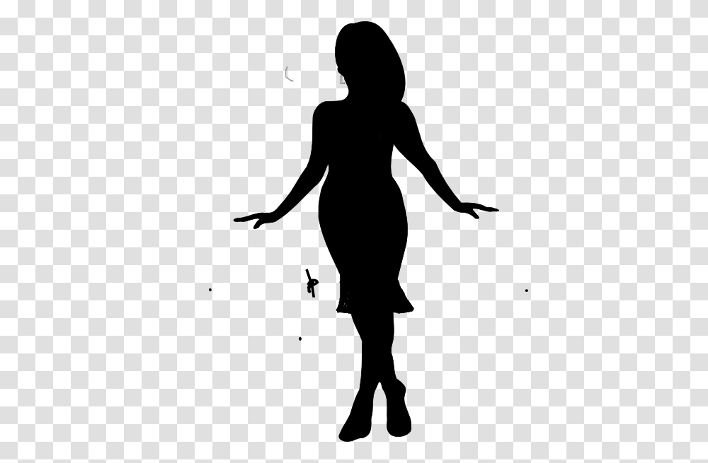 Lady Silhouette Clip Art, Person, Human, Stencil Transparent Png