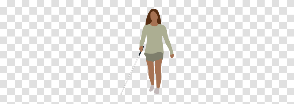 Lady Walking Clipart, Person, Sleeve, Sword Transparent Png