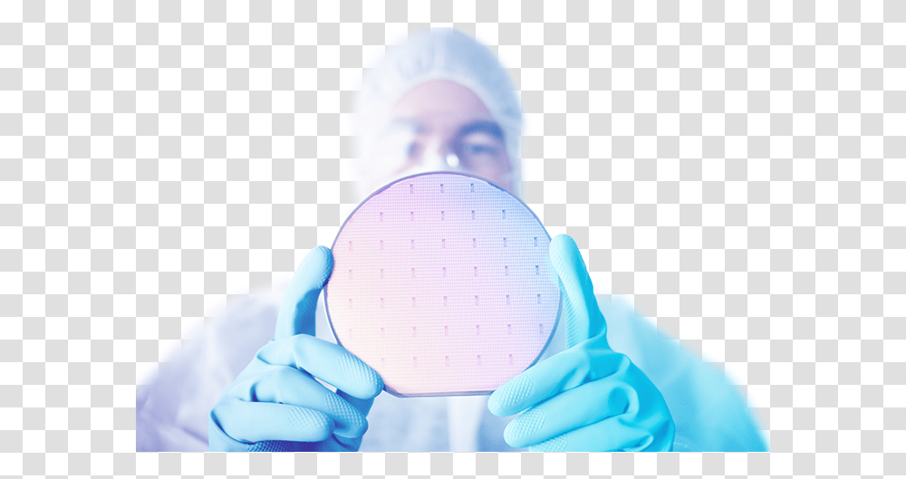Lady With Molecule Wrist, Person, Human, Cleaning, Magnifying Transparent Png