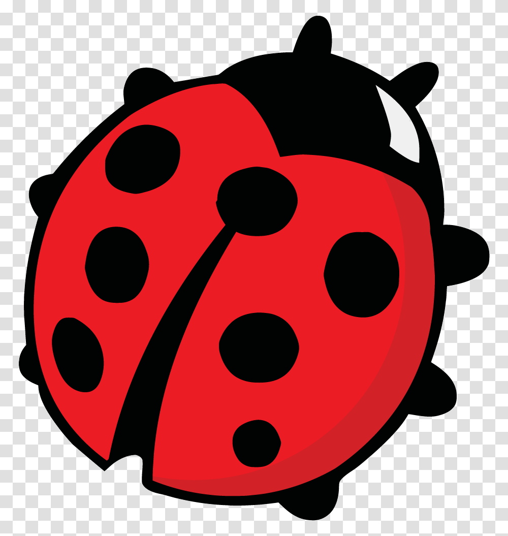 Ladybug As Its Offical Bug Colouring Pages Of Lady Bird, Dice, Game, Food Transparent Png