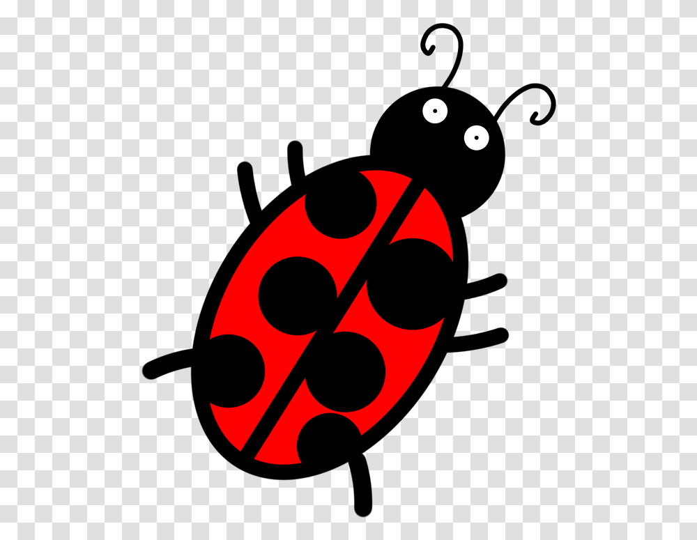 Ladybug Bug Wildlife Micro Drowning Cartoon Ladybug, Light, Batman Logo, Pac Man Transparent Png