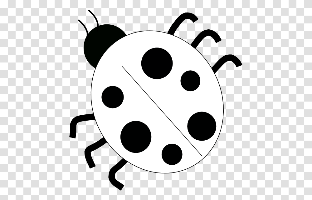 Ladybug Clipart Black And White Clipart, Dice, Game, Disk Transparent Png