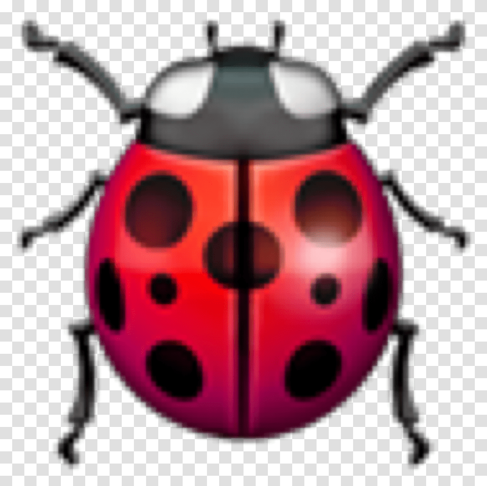 Ladybug Emoji Pink Red Lovely Sticker By Ladybug Emoji, Pottery, Invertebrate, Animal, Jar Transparent Png