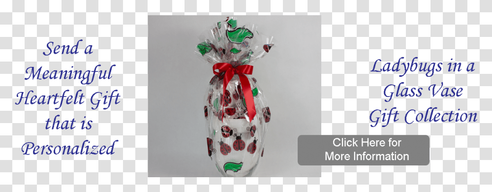 Ladybug Gift Basket Vase, Jar, Bottle, Outdoors, Crystal Transparent Png