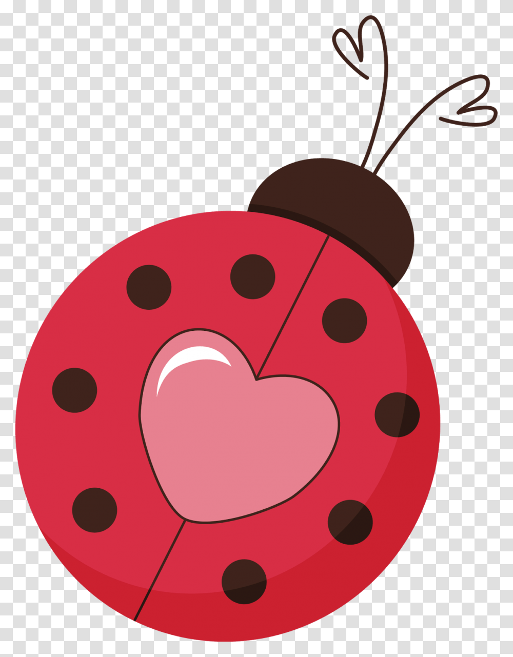Ladybugs Bugs Love Bugs, Heart, Texture, Applique Transparent Png