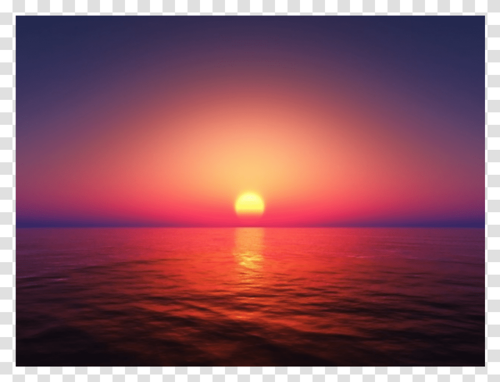 Ladymc Background Sunset Sunrise Sun Sea Sun, Nature, Outdoors, Horizon, Sky Transparent Png
