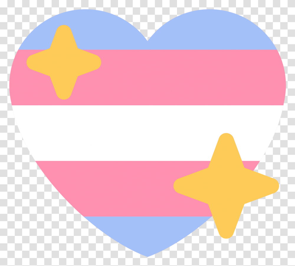 Ladysaytenn Neon Pastel Pride Flagsheart Emojis Pride Heart Emoji, Star Symbol Transparent Png