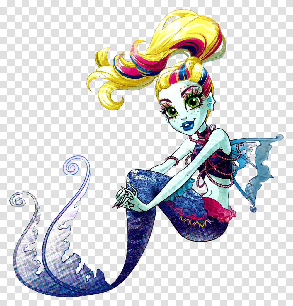 Lagoona Blue Monster High Great Scarrier Reef, Person, Drawing Transparent Png