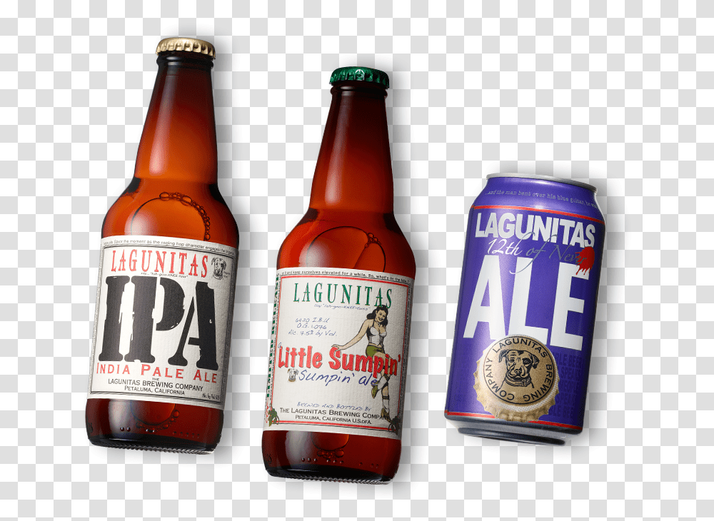 Lagunitas Ipa, Beer, Alcohol, Beverage, Drink Transparent Png