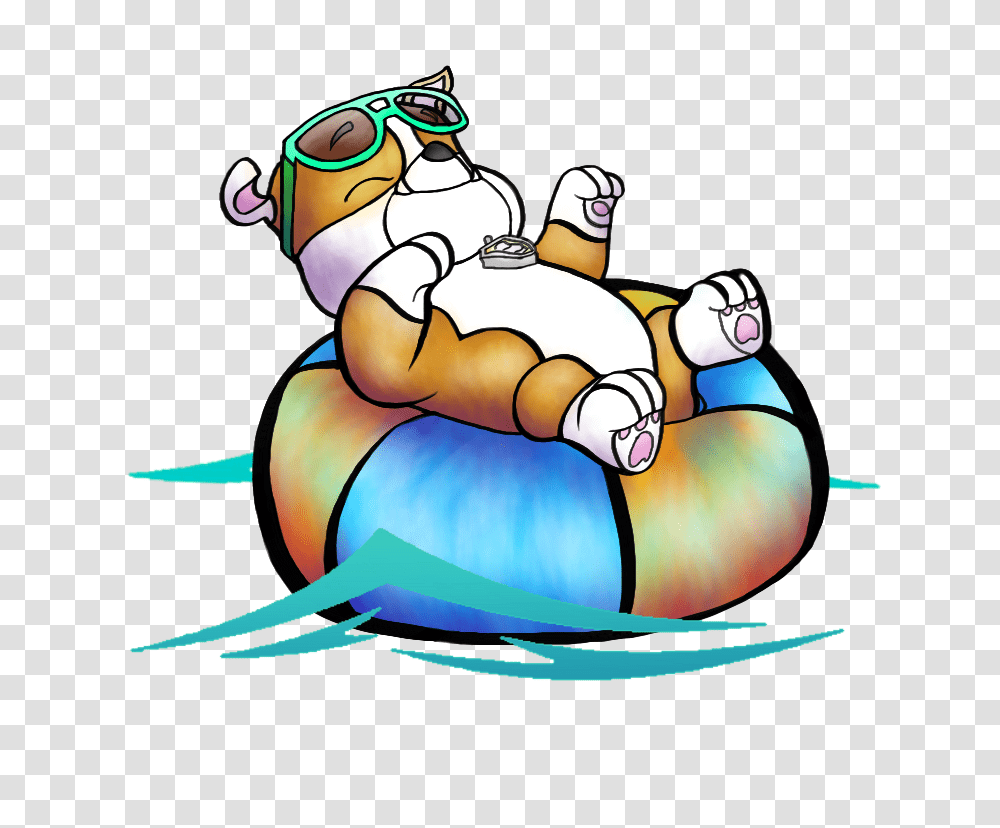 Laid Back Rubble, Water, Animal, Inflatable, Watercraft Transparent Png