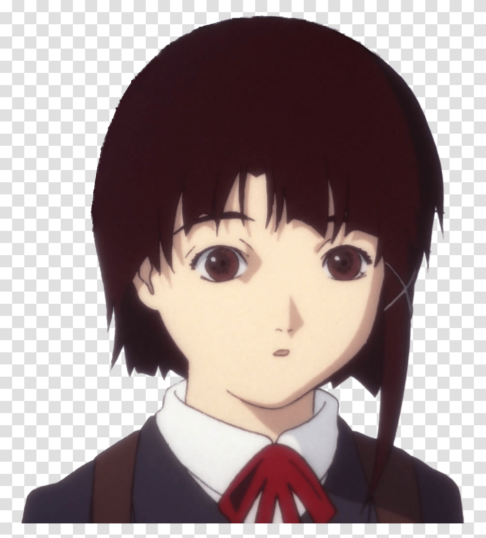 Lain Discord Emoji, Manga, Comics, Book, Person Transparent Png