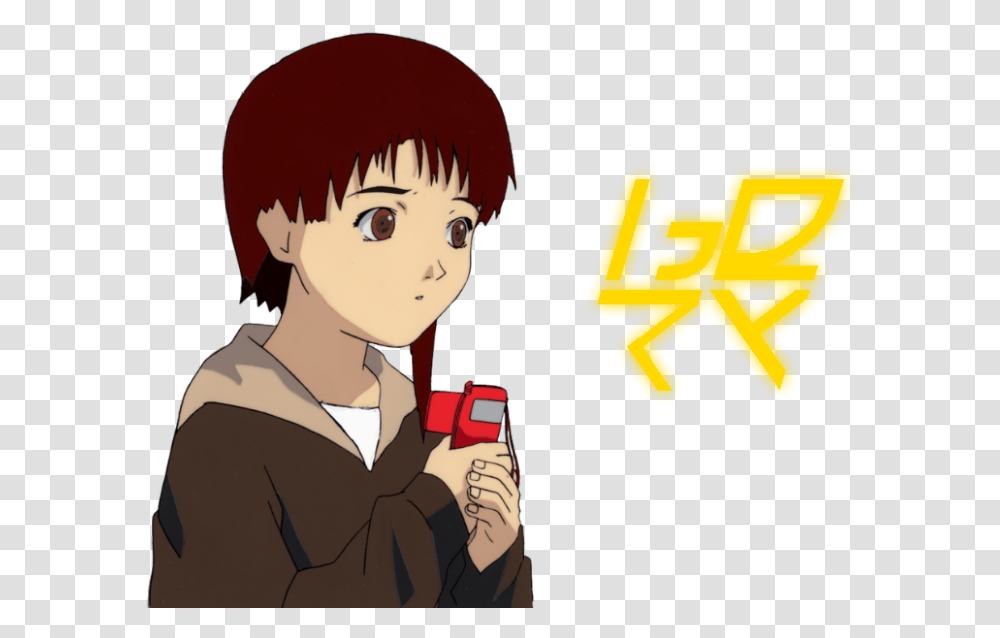 Lain Iwakura, Person, Book Transparent Png