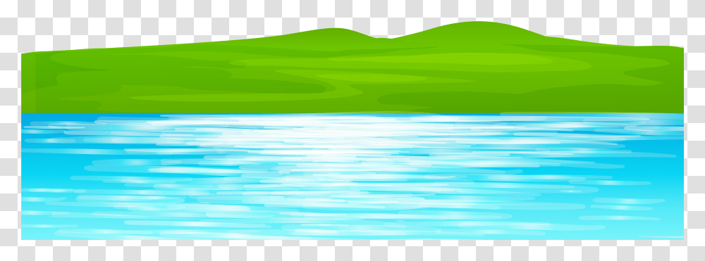 Lake Background Download Lake Clipart Background, Outdoors, Nature, Water, Green Transparent Png