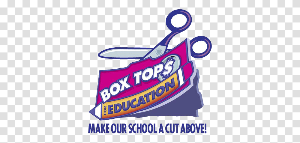 Lake Carolina Elementary Communigator Box Tops Labels, Scissors, Blade, Word Transparent Png