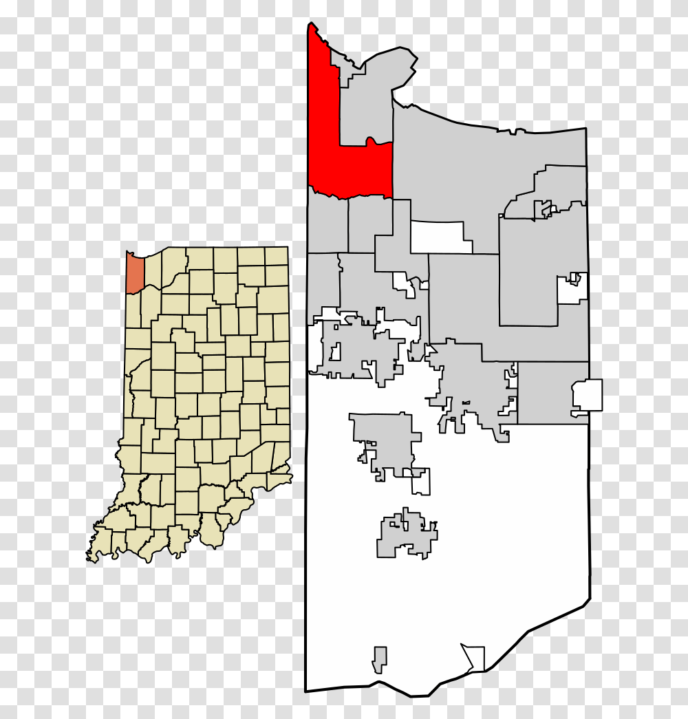 Lake County Indiana Incorporated And Unincorporated Posey County Indiana, Diagram, Plot, Plan, Floor Plan Transparent Png
