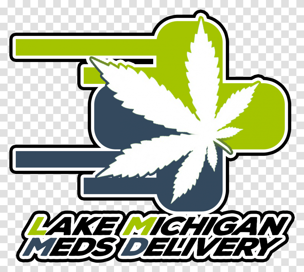 Lake Michigan Meds Delivery Cbd, Plant, Logo, Trademark Transparent Png