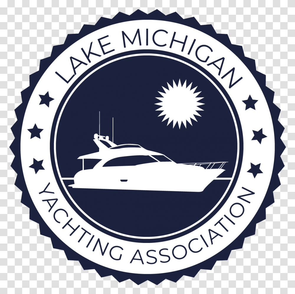 Lake Michigan Yachting Association Emblem, Label, Logo Transparent Png