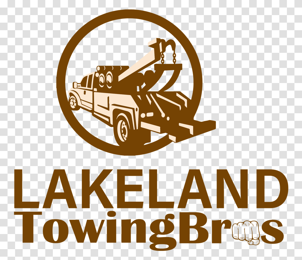 Lakeland Towing Company Logo Construction Equipment, Poster, Advertisement, Flyer, Paper Transparent Png