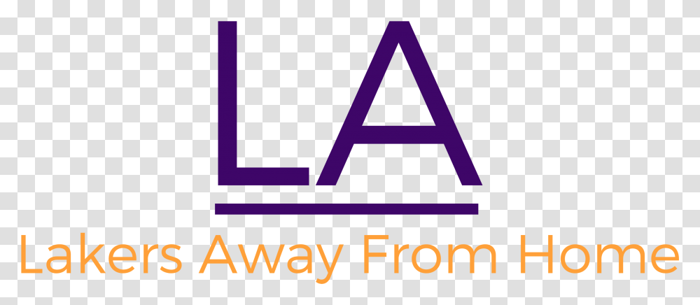 Lakers Away From Home Prenom, Triangle, Alphabet Transparent Png