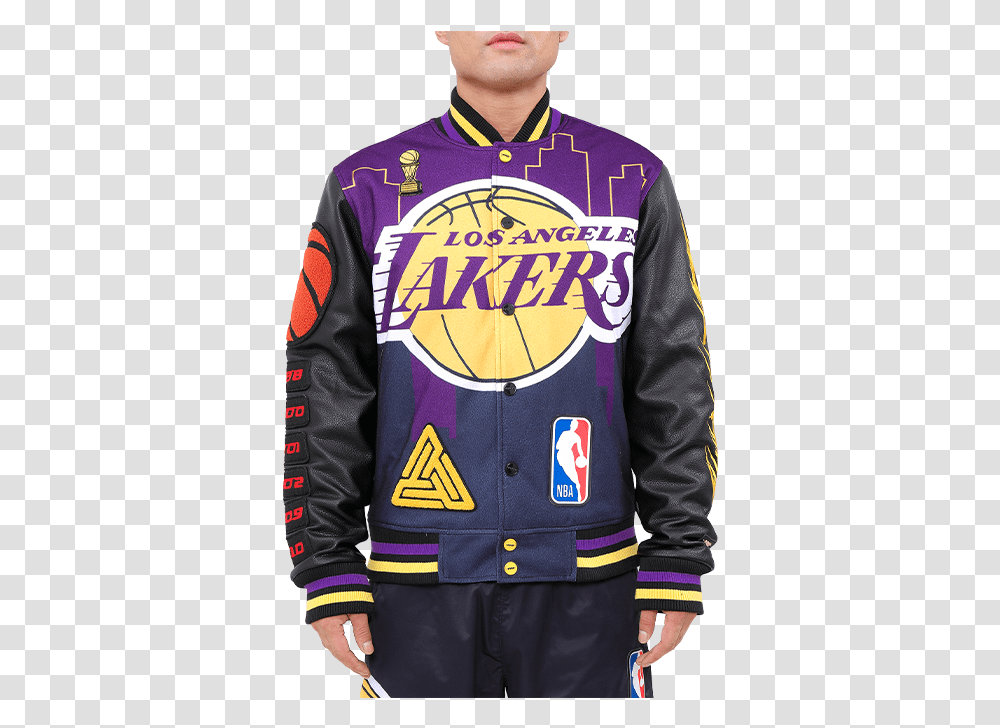 Lakers Black Pyramid, Sleeve, Jacket, Coat Transparent Png