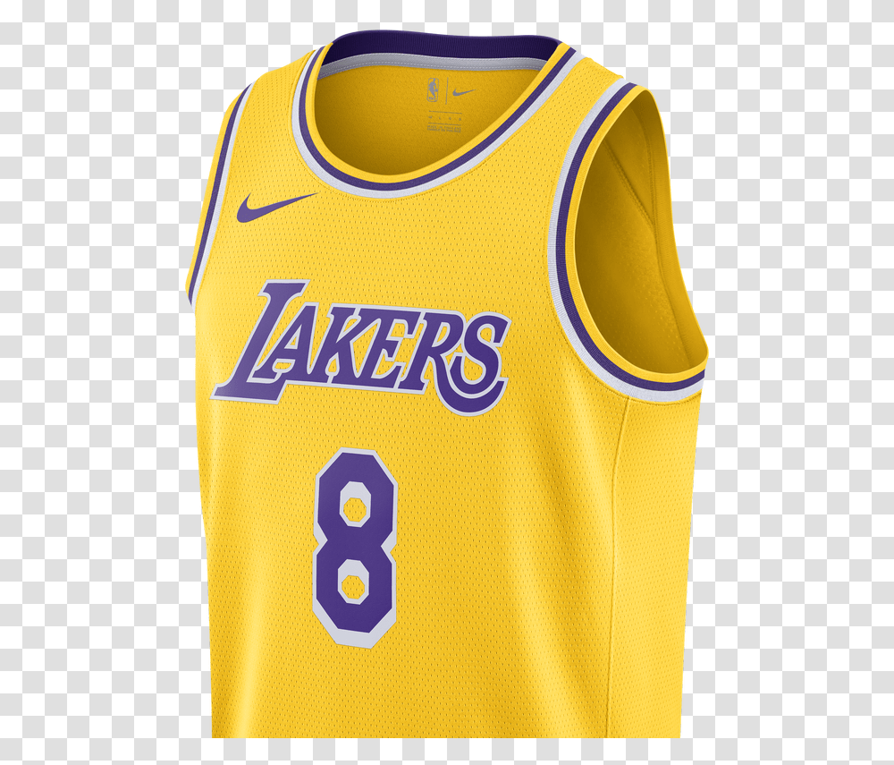 Lakers Fans Can Celebrate Kobe Bryant Day Lakers Jersey, Bib, Shirt Transparent Png