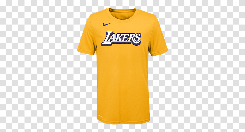 Lakers Store Lakers T Shirt Nike, Clothing, Apparel, Jersey, T-Shirt Transparent Png